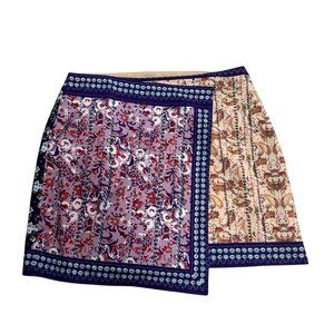 Commense Floral Patchwork Skort